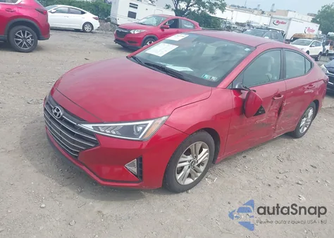 2019 Hyundai Elantra Sel из США, поврежденный, VIN 5NPD84LF6KH416786